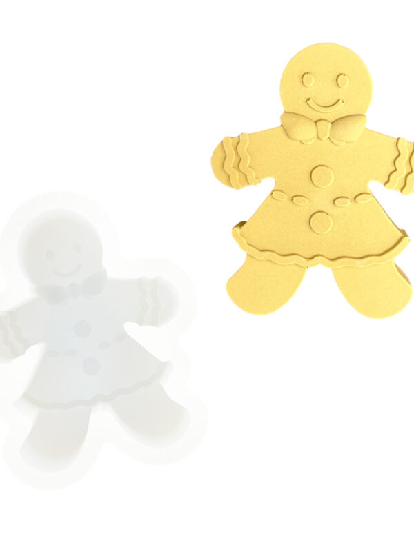 Silicone mould gingerbread woman