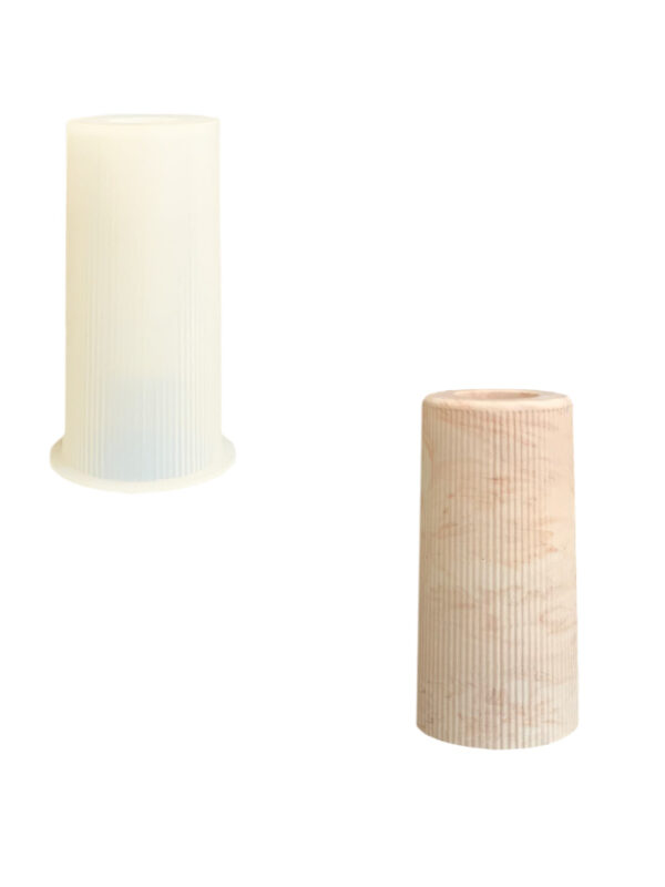 Moule en silicone pour petit vase à fleurs