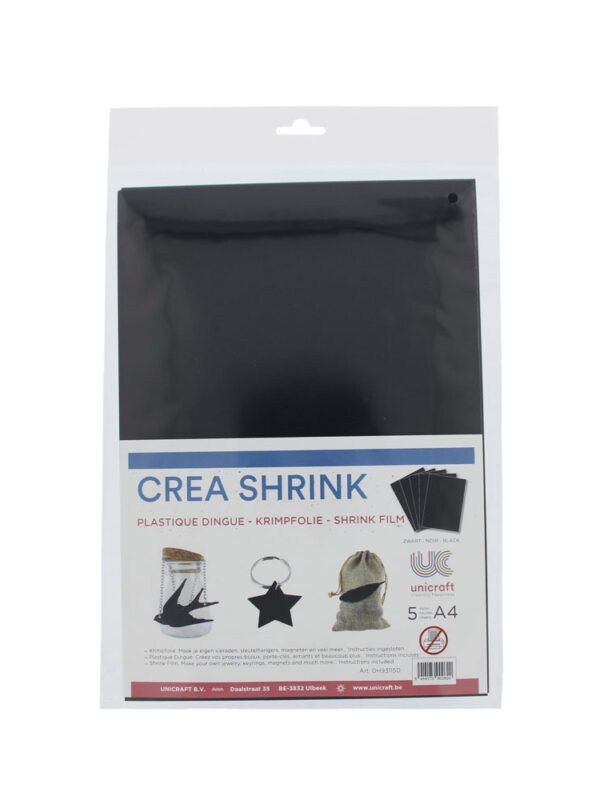 Crea Shrink A4 – Black (5 sheets)