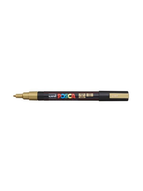Posca paint marker PC3M fine conical tip - gold