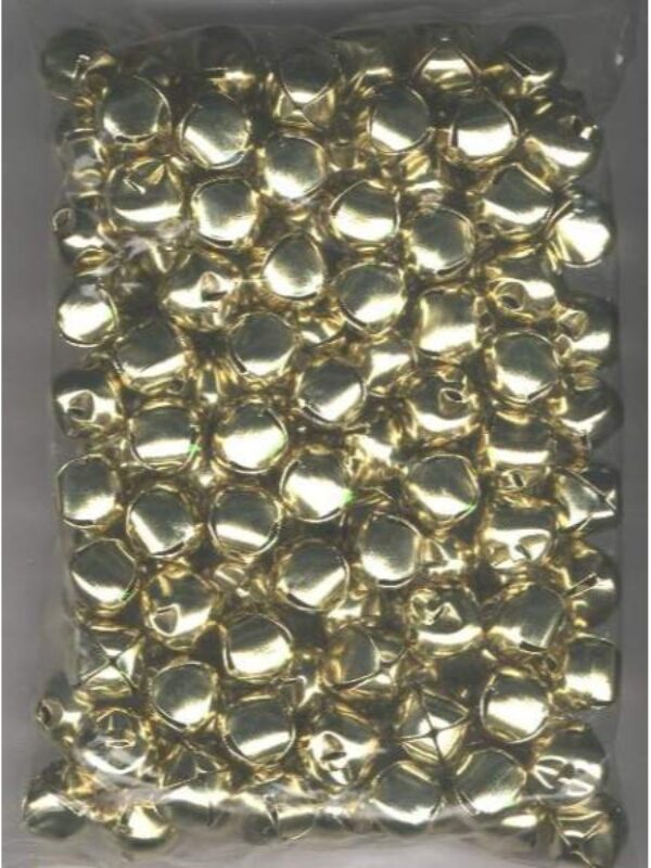 Jingle bell 15 mm 144 pcs brass