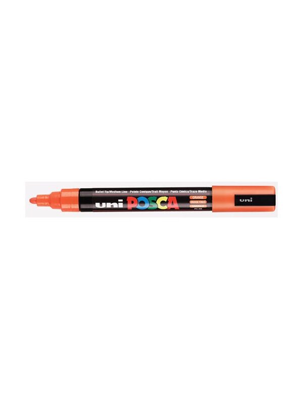 Paint marker medium conical tip - dark orange