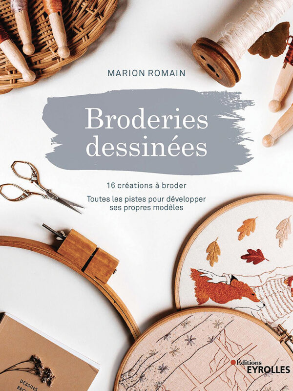 Book FR – Drawn embroidery