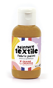 Textile paint 50 ml – Caramel