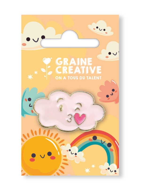 Pink cloud pin – limited stock