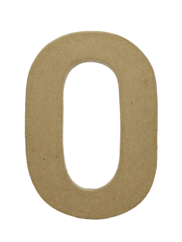 Paper Shape number 20 x 13.75 x 2.5 cm 0