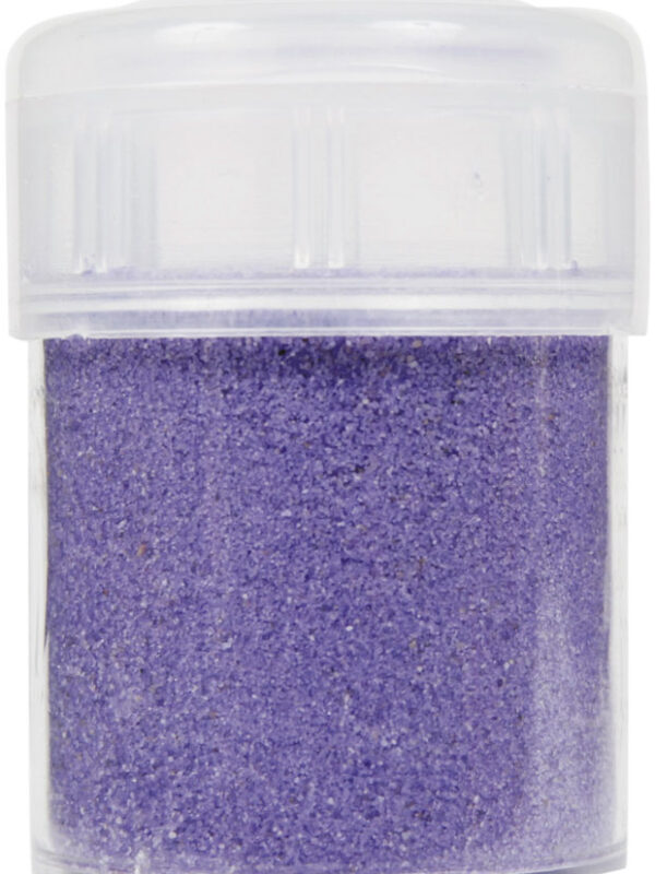 Jar colored sand 45 g – Pastel purple no. 17