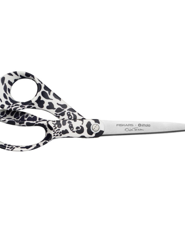 Fiskars X Iittala scissors 21 cm – Cheetah black/white