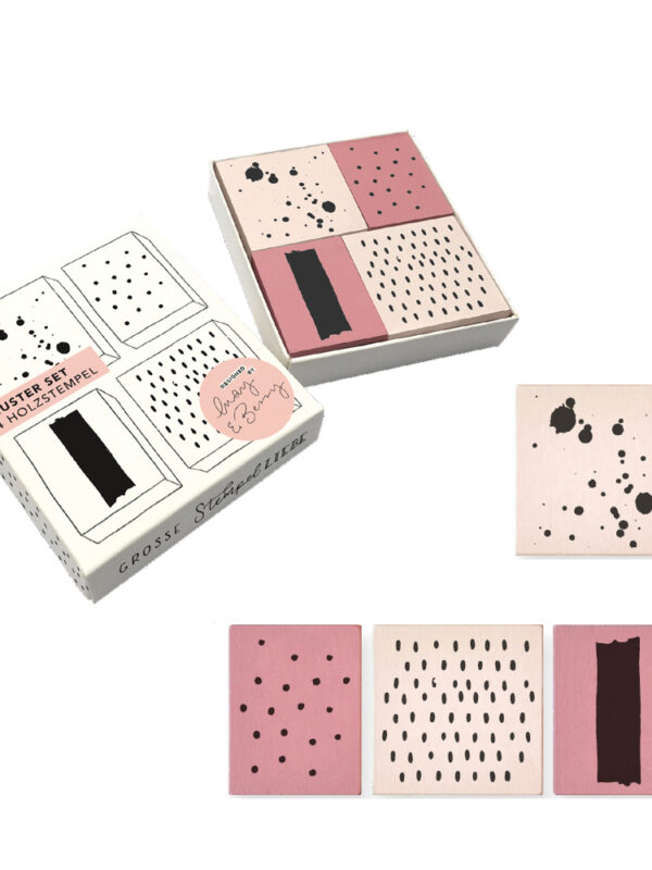 Wooden stamp May & Berry set - Pattern