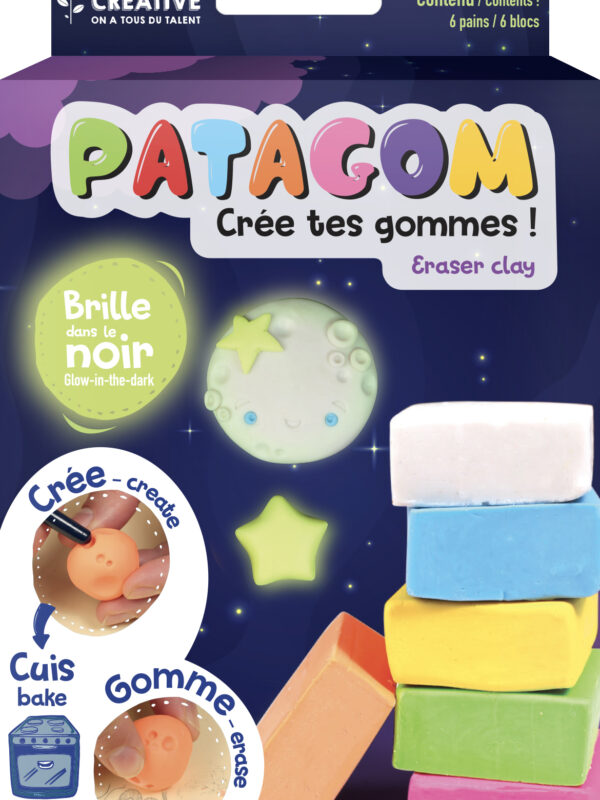 Patagom blister 6 x 25g – Glow in the dark
