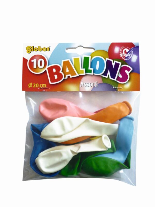 Ballonnen 25 cm – Diverse kleuren (10 stuks)