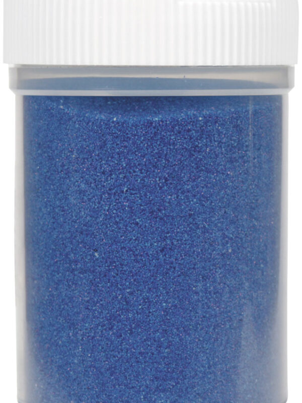 Jar colored sand 230 g – Blue no. 23