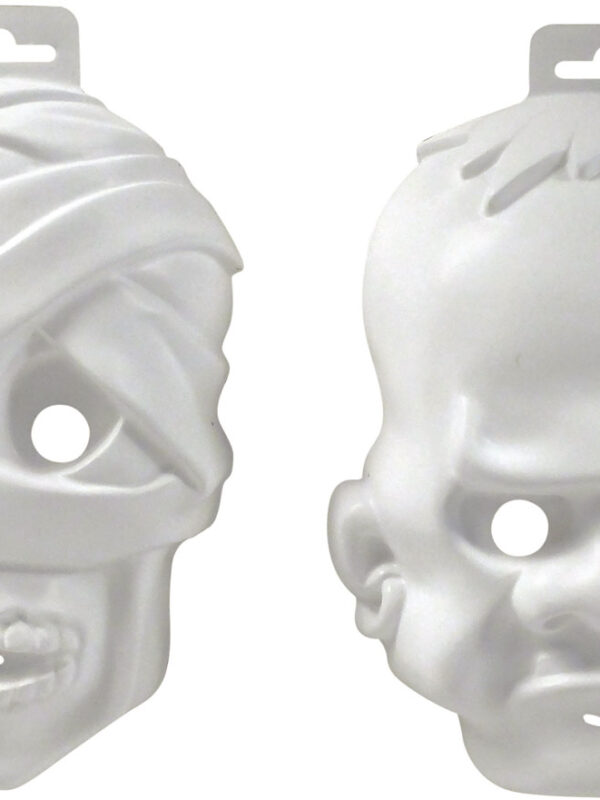 Maske 170 mm x 220 mm x 60 mm – Monster (1 Stück)