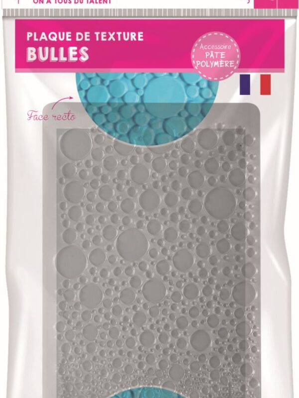 Textuurplaat – Bubbels