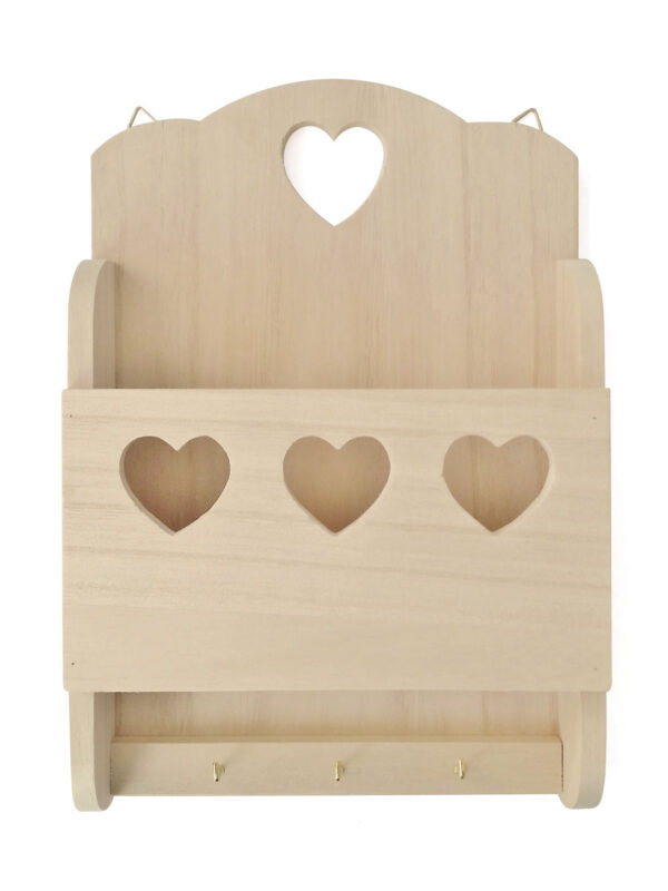 Heart key holder 165 x 240 x 50