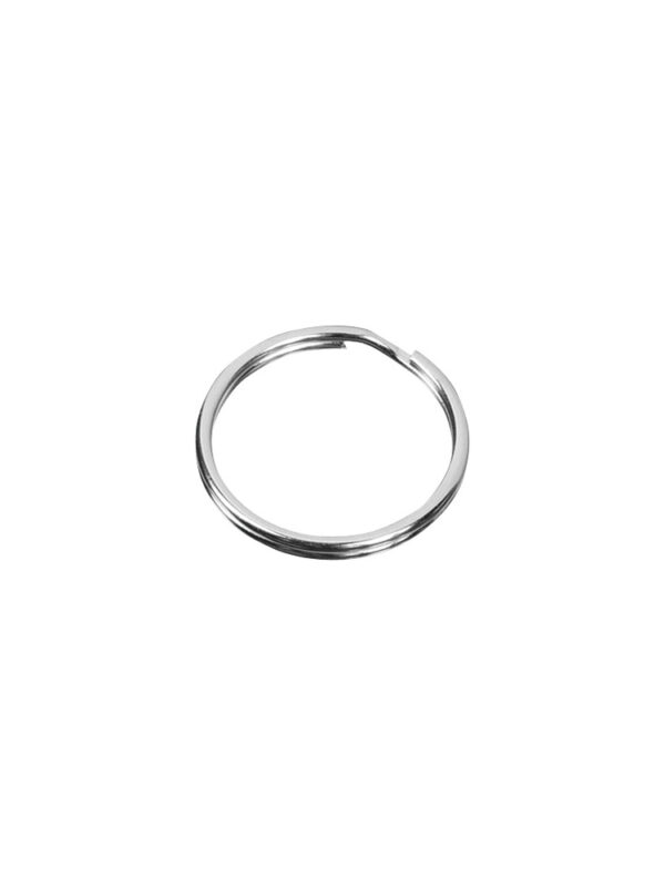 Key ring split ring 20 mm – Silver
