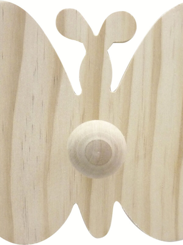 Coat hook butterfly 140 x 130 x 50
