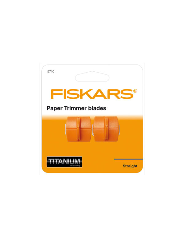 Triple track titanium straight blades