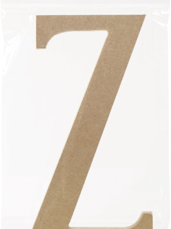 Lettre MDF 220 mm x 12 mm - Z
