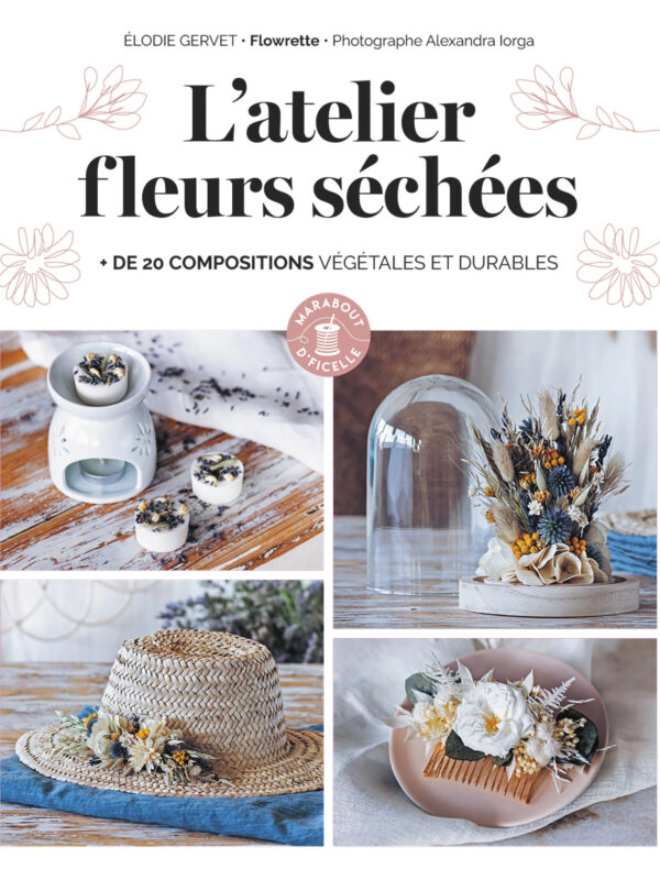 Book FR – Dried flowers workshop book