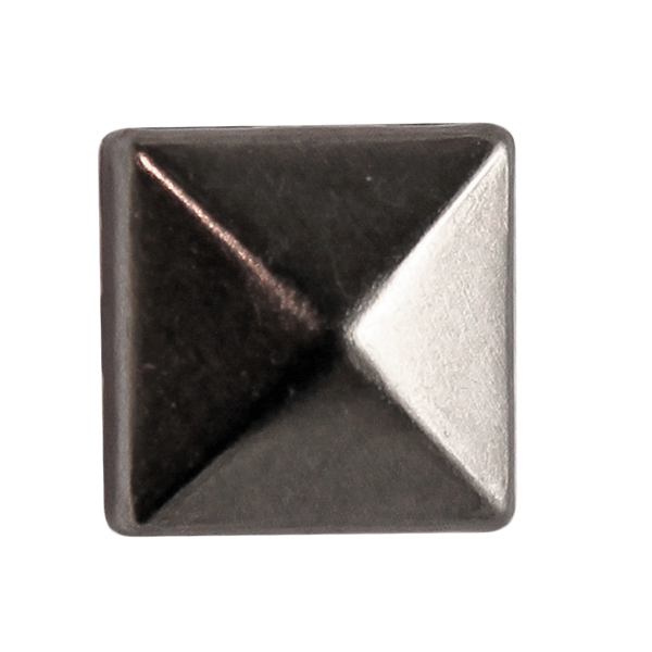 Heat-adhesive metal squares 6mm–8mm–10mm – Bronze (6 pcs)