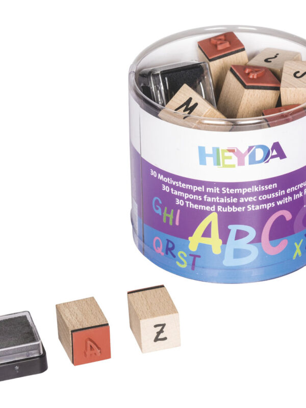 Stamp set ABC (30 pcs)