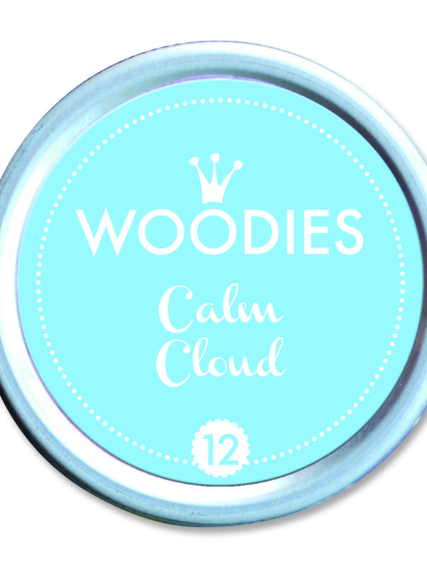 Woodies ink pad 35mm x 35mm – Calm Cloud