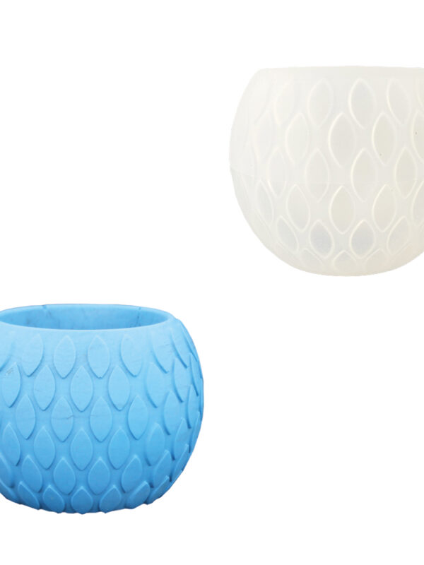 Silicone mould tealight holder eye pattern