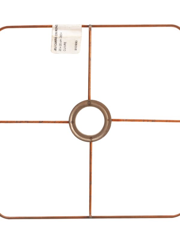 Square game rounded corner copper 35 x 35 DBE27 noisy stock