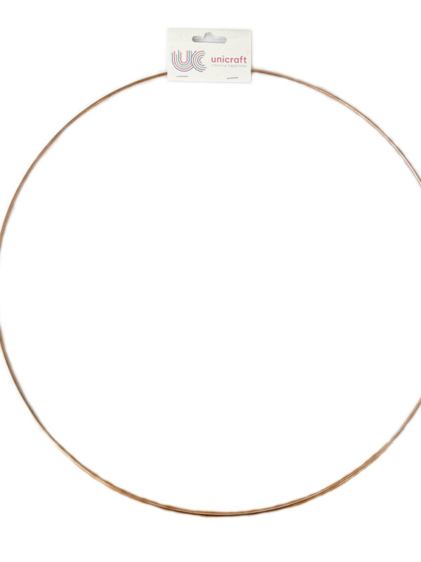 Metal ring copper Ø 45cm