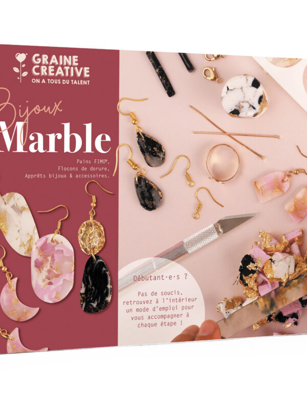 Fimo kit – Marble jewellery