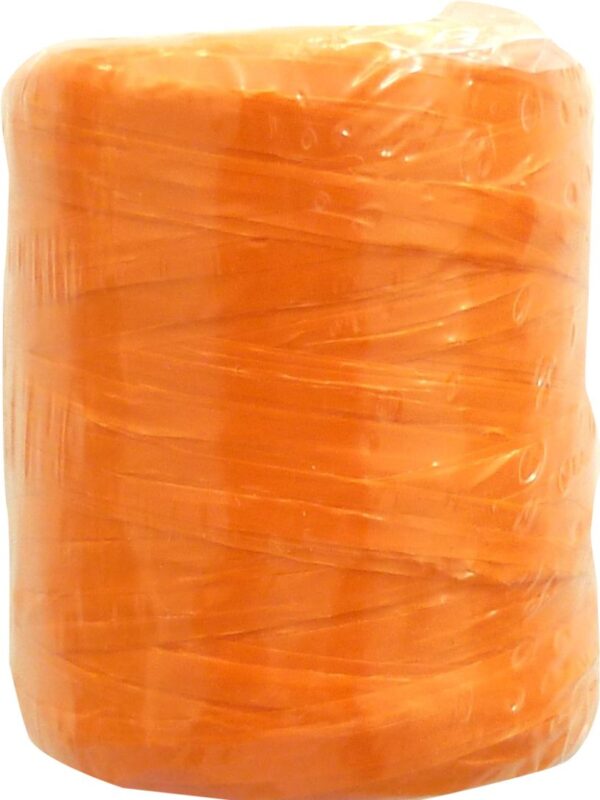 Synthetic raffia 125g – Orange 153
