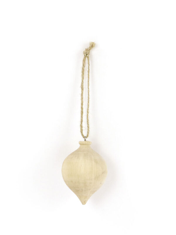 Wooden hanger 50 mm x 60 mm x 50 mm - Ball drop
