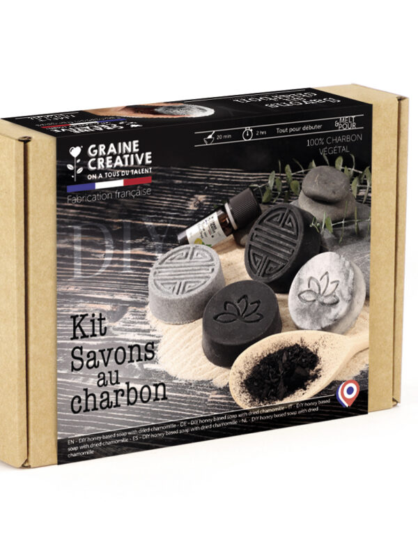Soap set – Charcoal