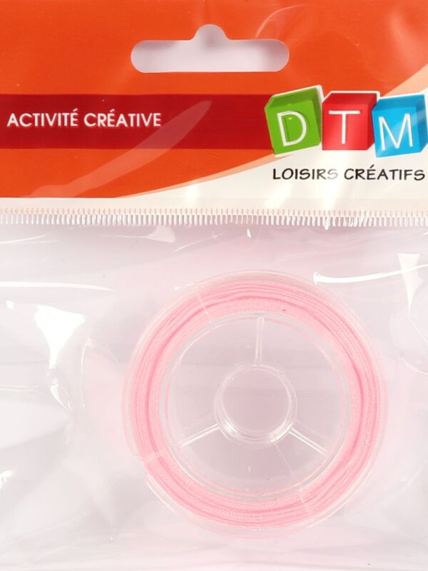 Organza ribbon 6mm x 5m – Baby pink