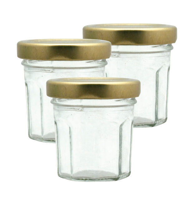Mini jam jars 30 ml (12 pcs)