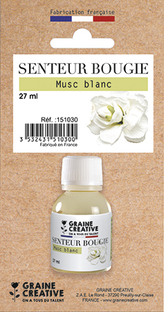 Candle fragrance oil 27 ml – White musk