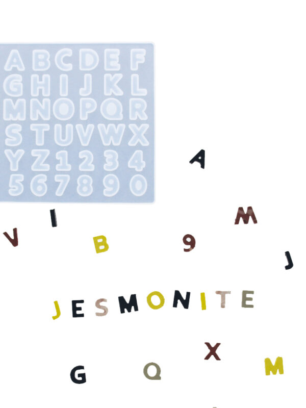 Silicone mould ABC numbers