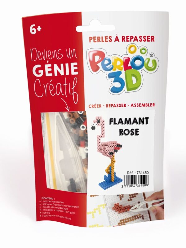 Perlou 3D kit – Pink flamingo