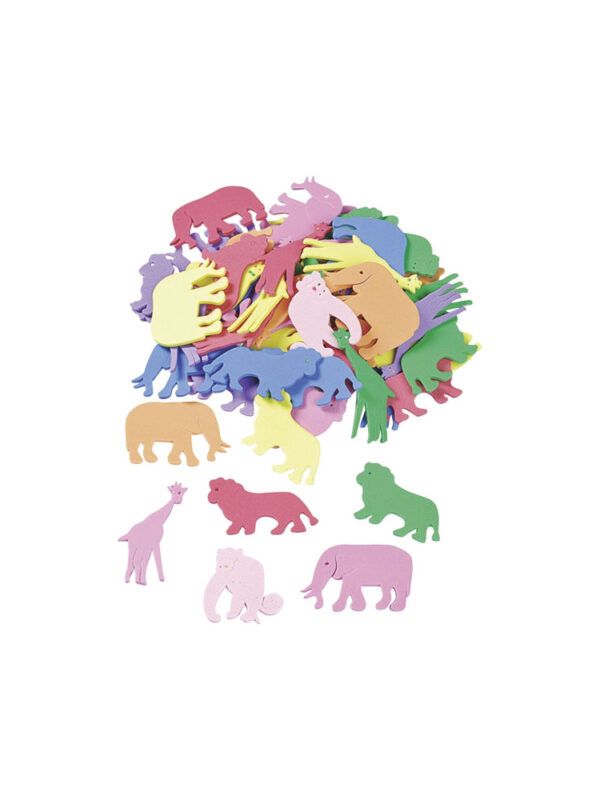 CreaSoft foam rubber animals (60 pcs)