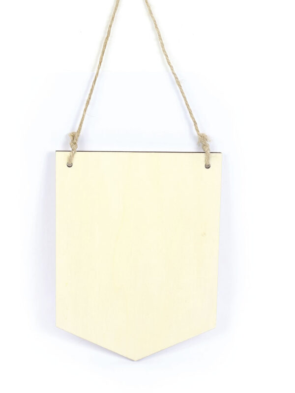 Hanging flag 150 mm x 200 mm x 5 mm