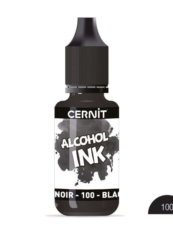 Cernit Alcohol Ink 20ml – Black