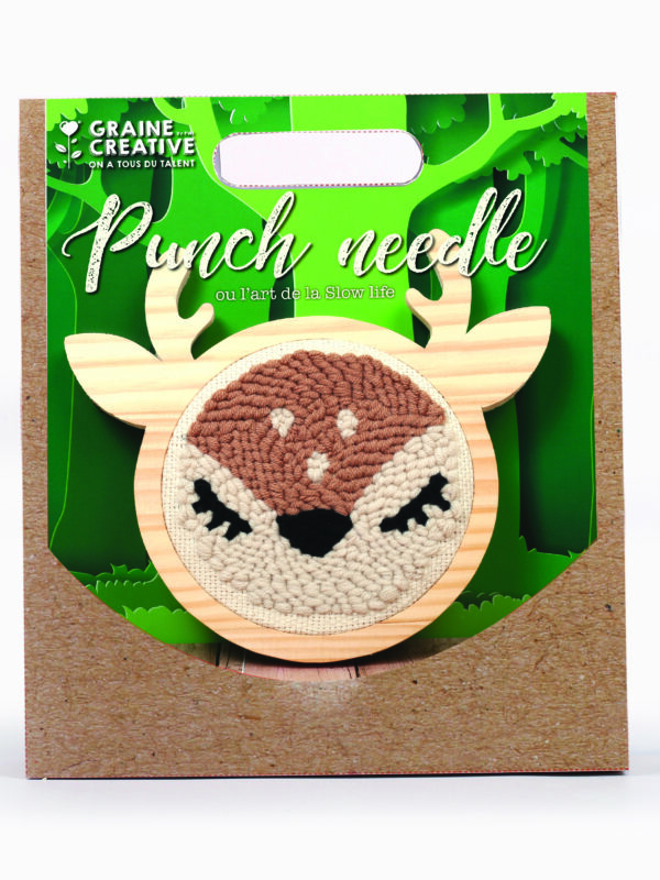 Punch needle set Ø 150 mm – Deer