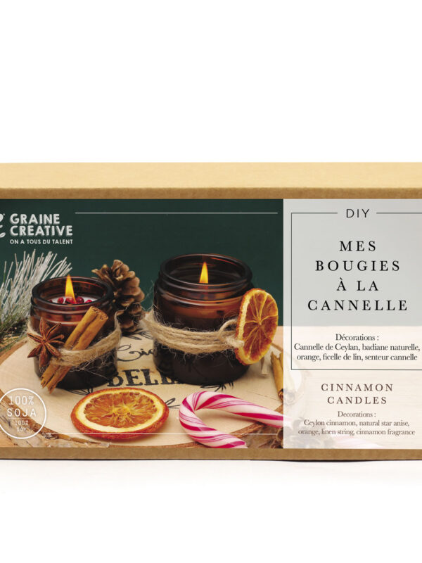 Candle kit – Cinnamon