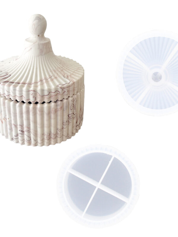 Silicone mould storage box