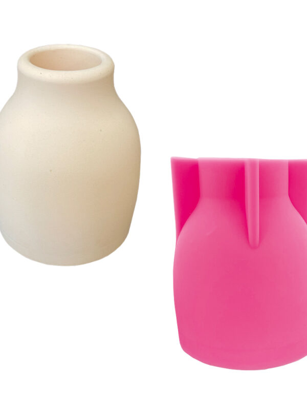 Moule en silicone pour vase ovale
