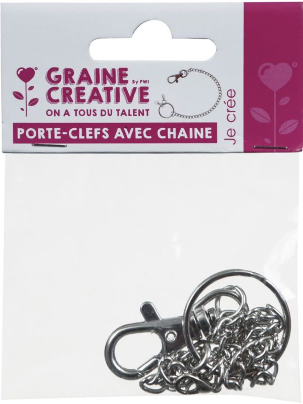 1 key ring with chain 280