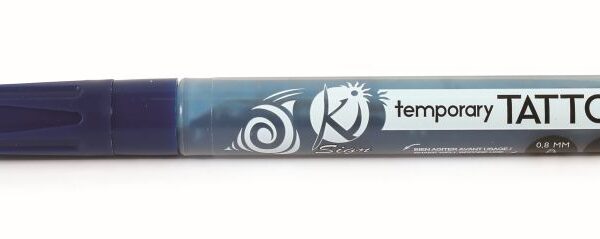 Marqueur pour tatouages temporaires 6 ml – Bleu marine