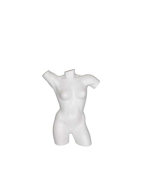 Polystyrene woman torso 72cm