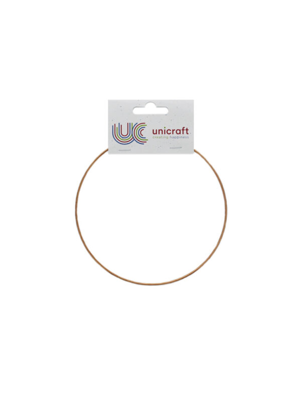 Metal ring copper Ø 15 cm